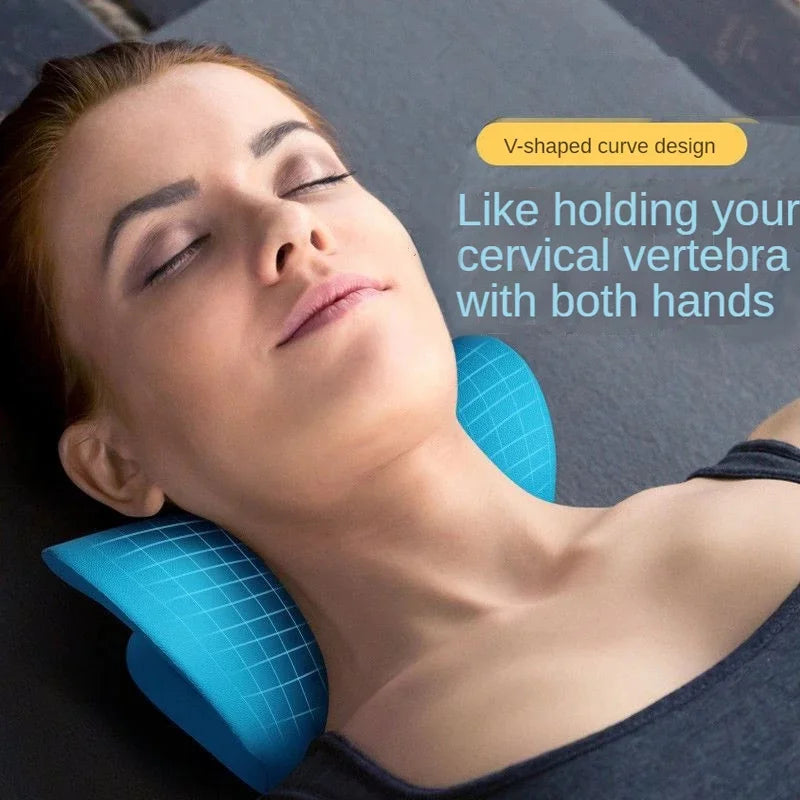 Coussin d'étirement cervical