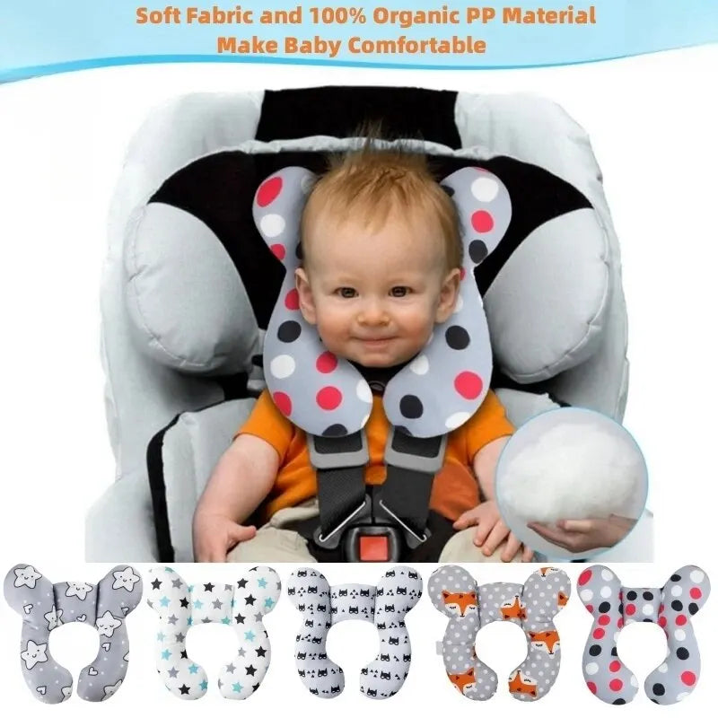 Oreiller de voyage en U pour bébé