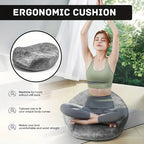 Coussin de méditation grand format à mémoire de forme