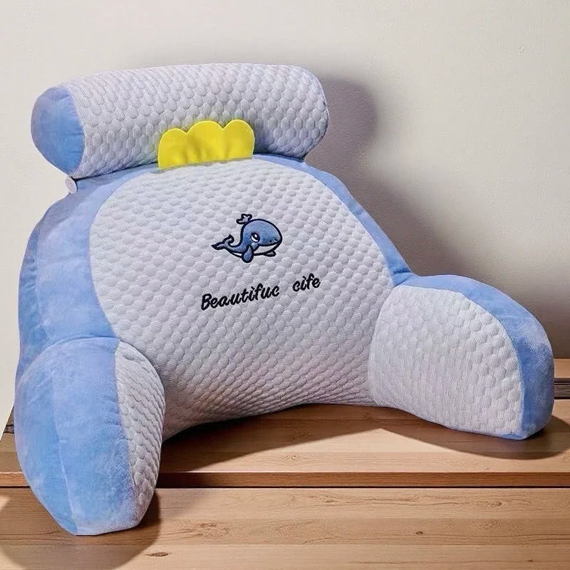 Coussin de lecture en U réglable