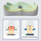 Coussin d'assise ergonomique 3D