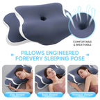 Oreiller cervical double hauteur