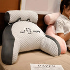 Coussin de lecture en U réglable
