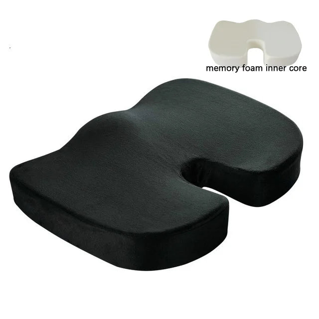 Coussin d'assise gel à mémoire de forme en U