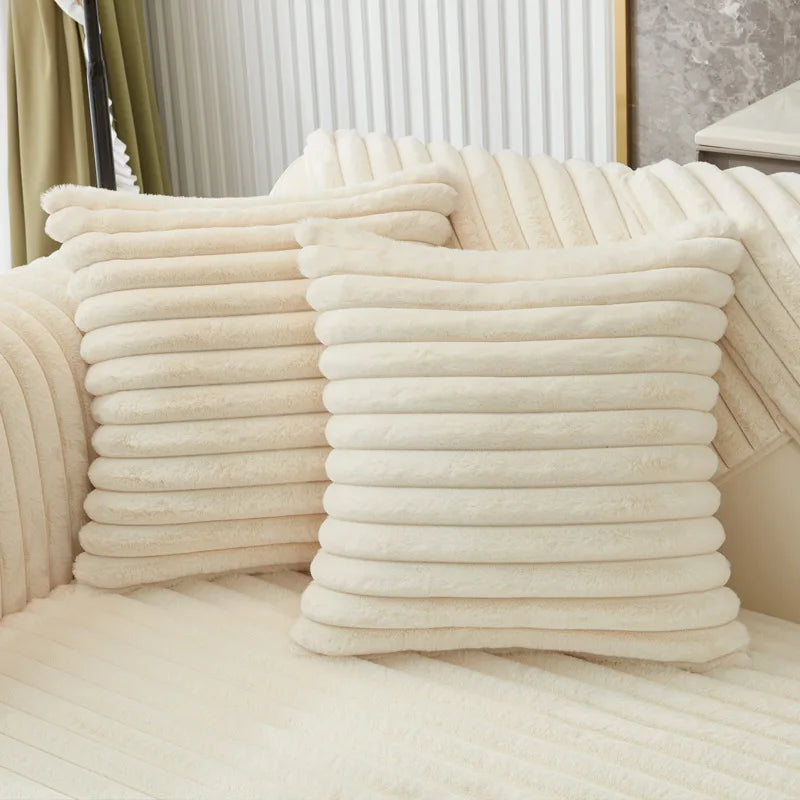Housse d'assise en fausse fourrure