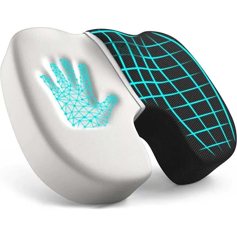 Coussin d'assise ergonomique en mousse à mémoire de forme