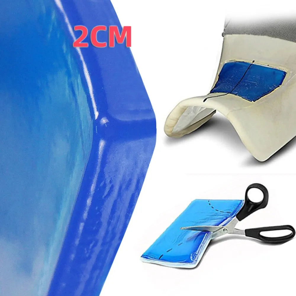 Insert gel de selle moto à découper