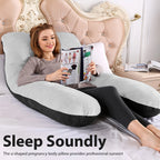 Oreiller ergonomique en forme de U