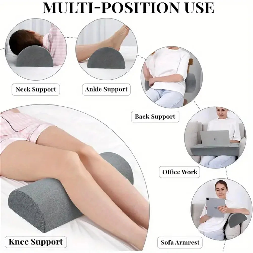 Coussin demi-lune multi-positions