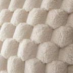 Housse de coussin 3D texturée