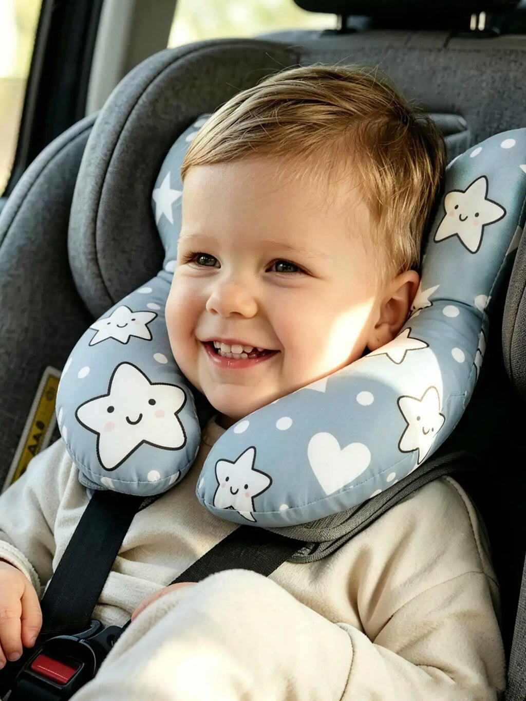 Tour de cou pour bébé en forme de U