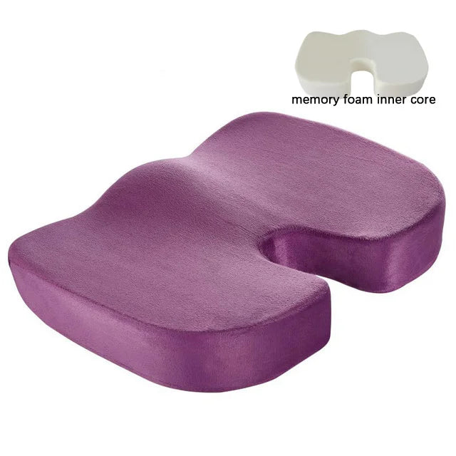 Coussin d'assise gel à mémoire de forme en U