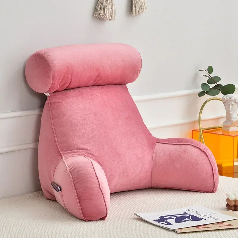 Coussin de lecture oblong
