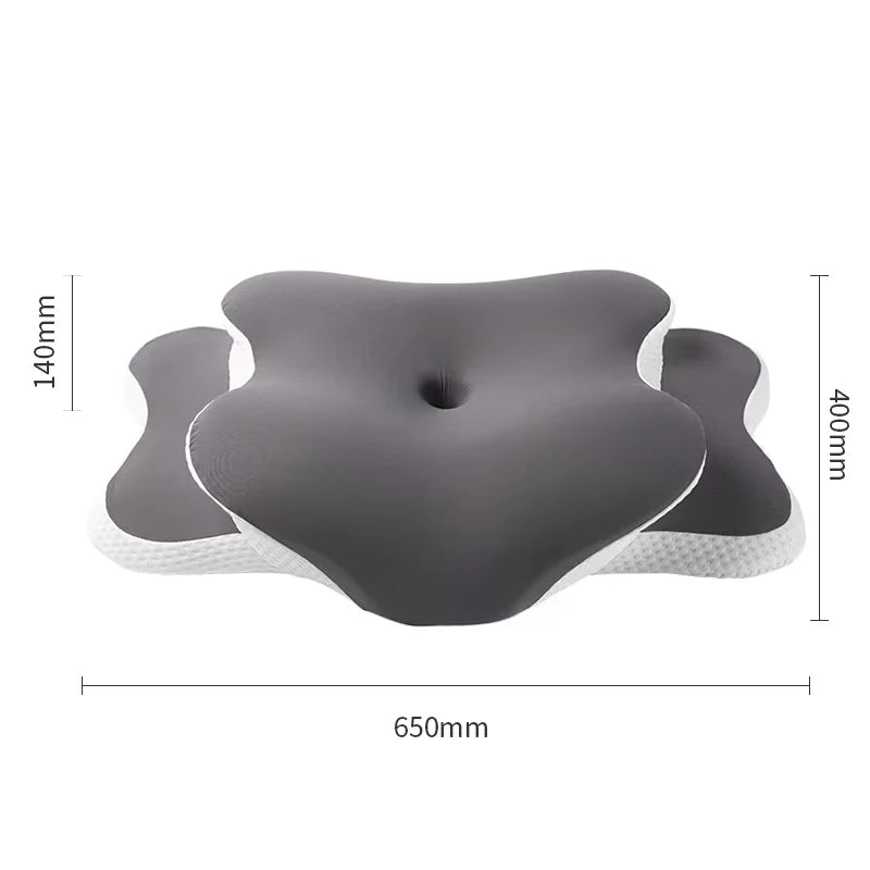Oreiller cervical double hauteur