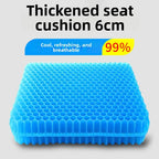 Coussin d'assise gel nid d'abeille XXL