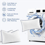 Oreiller en plumes et duvet d'oie grand confort