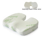 Coussin d'assise gel à mémoire de forme en U