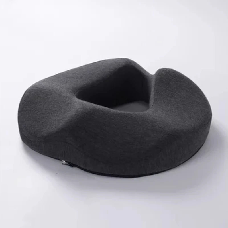 Coussin d'assise à découpe centrale