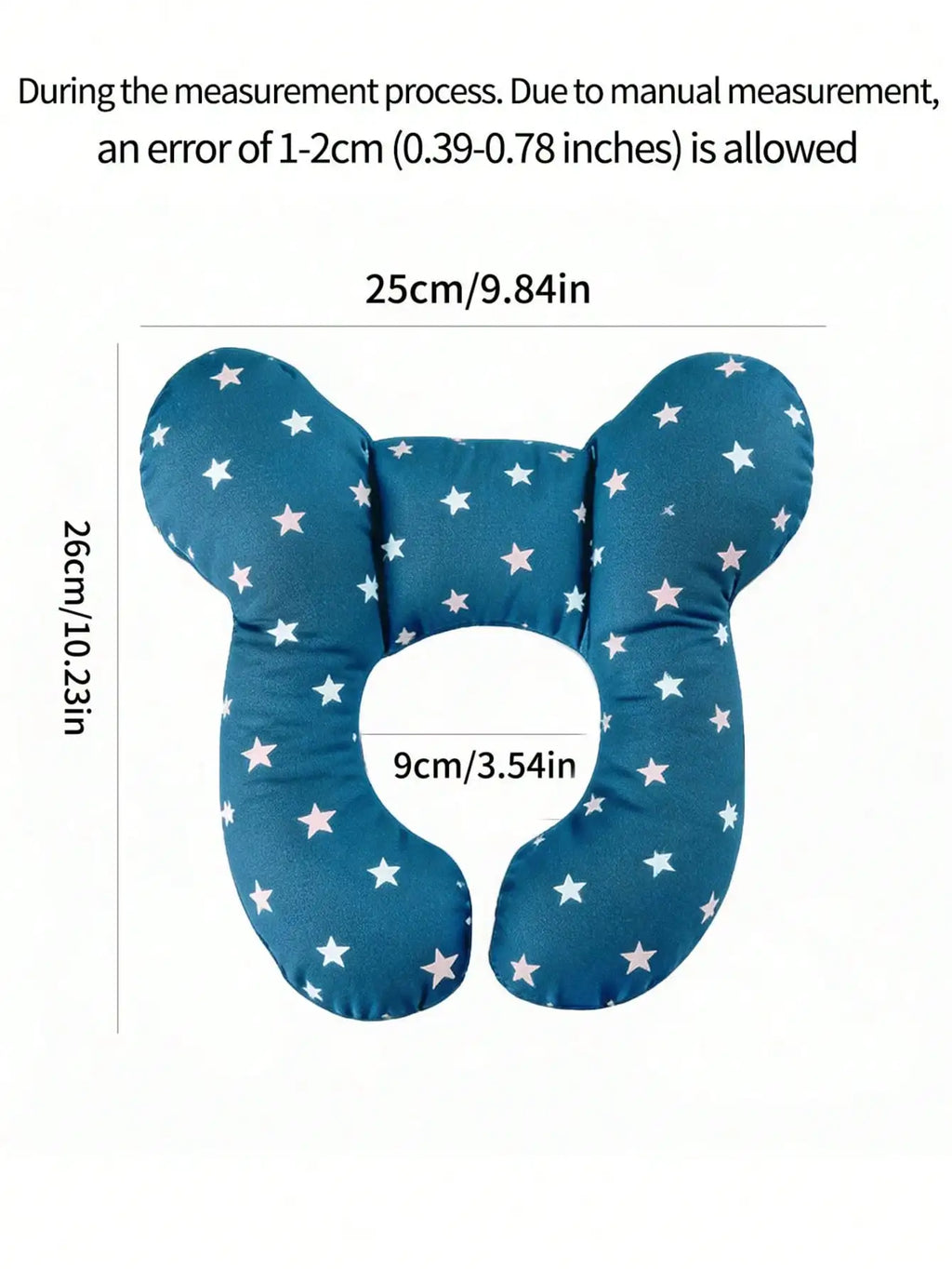 Tour de cou pour bébé en forme de U
