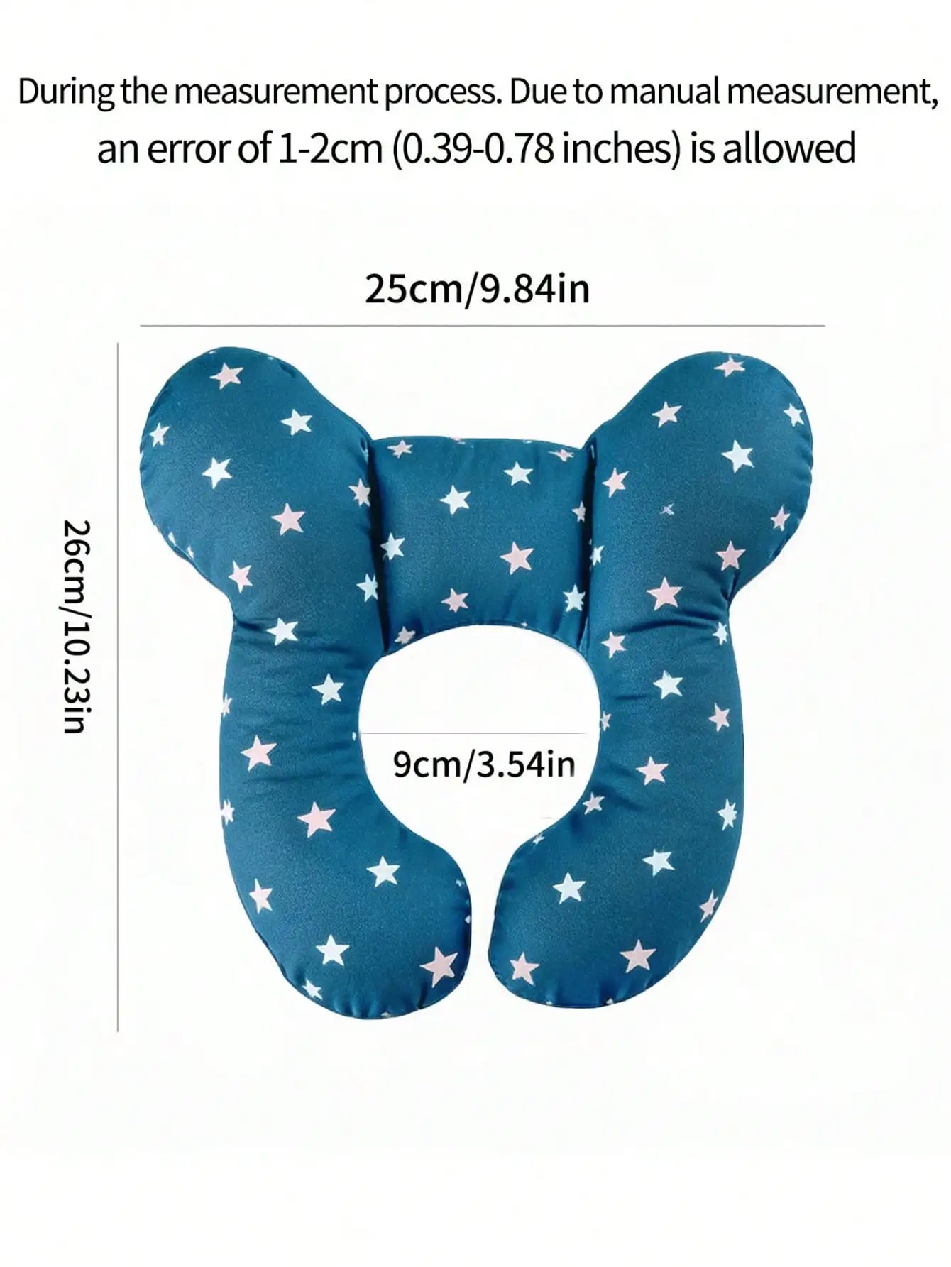 Tour de cou pour bébé en forme de U