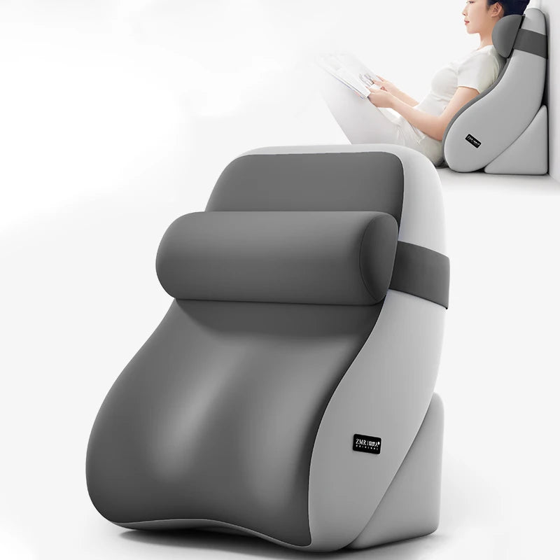 Coussin de lecture ergonomique à poches