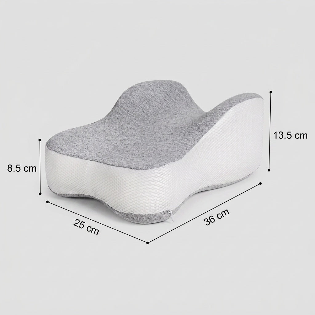 Coussin genoux à sangle en mousse à mémoire de forme