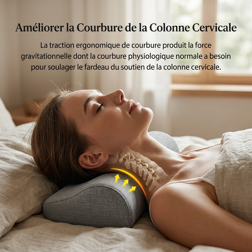 Oreiller cervical contour