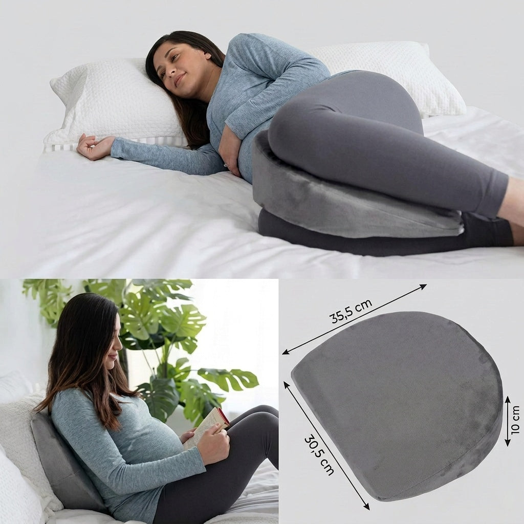 Oreiller de grossesse compact