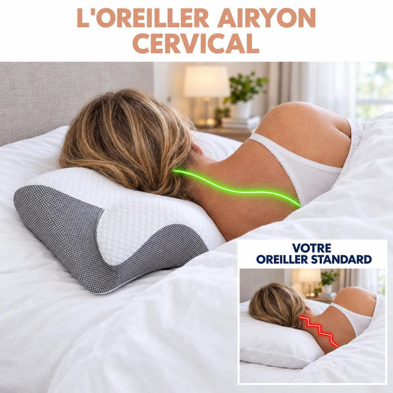 Oreiller cervical ergonomique Airyon – vue 3