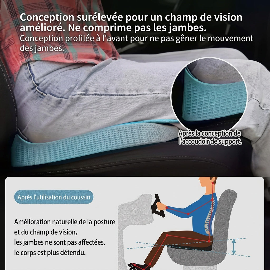 Coussin d'assise coccyx à surface incurvée Airyon – vue 4