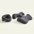 Gris foncé / 50 x 40 x 11 cm / 30 x 6-13 cm