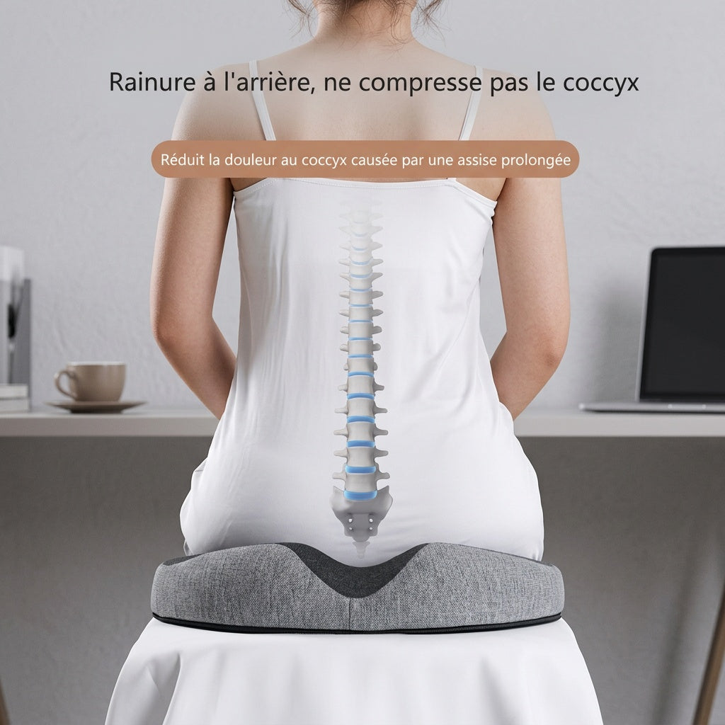 Coussin d'assise à découpe centrale Airyon – vue 4