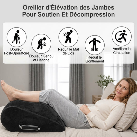 Cale gonflable de voyage jambes et dos