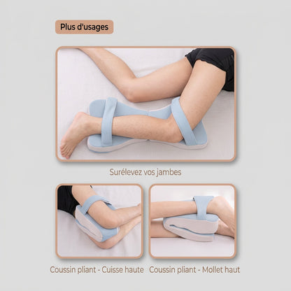 Coussin de jambes à mémoire de forme