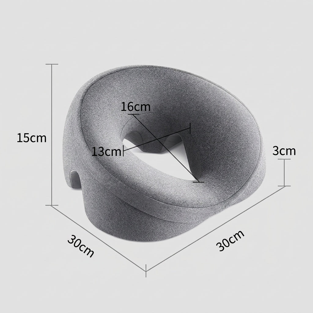 Coussin repose-visage ergonomique à mémoire de forme Airyon – vue 3