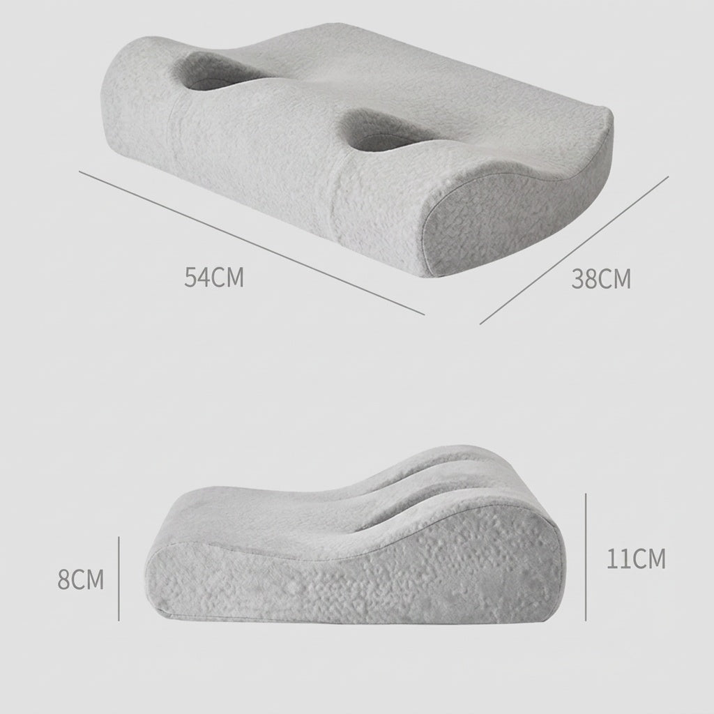 Oreiller cervical pour dormeur latéraux
