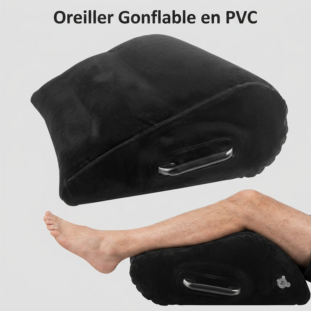Cale gonflable de voyage jambes et dos