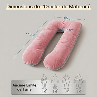 Coussin de grossesse en forme de U Airyon – vue 3