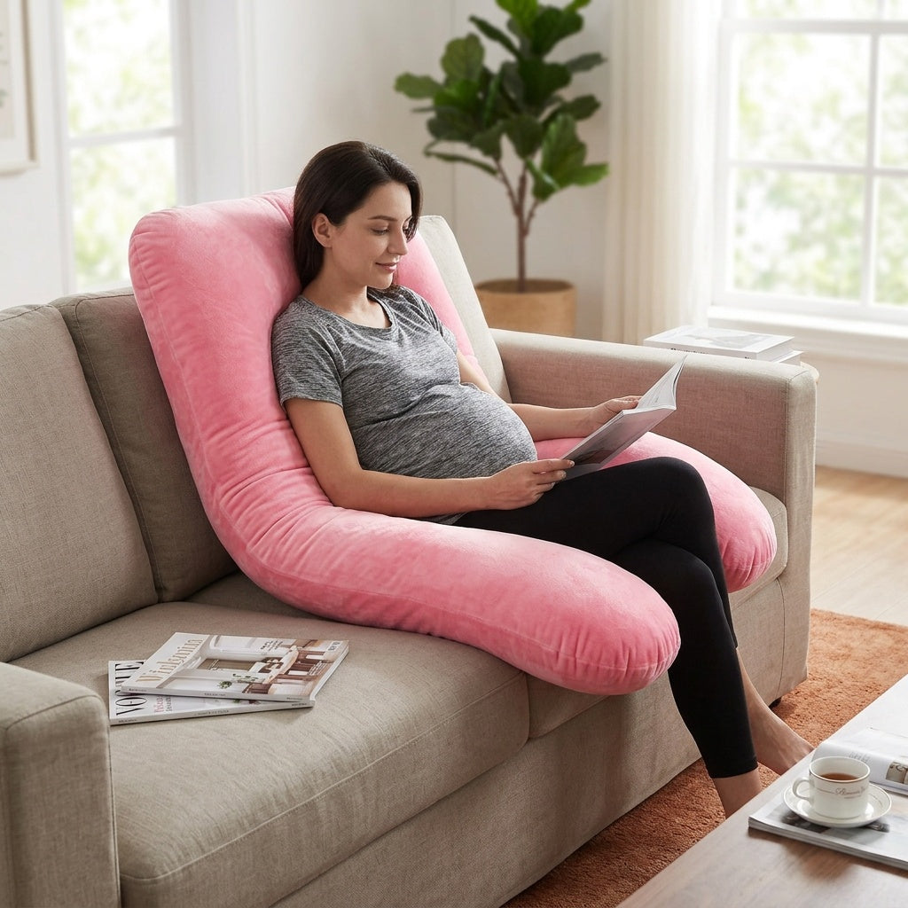 Coussin de grossesse en forme de U Airyon – vue 4