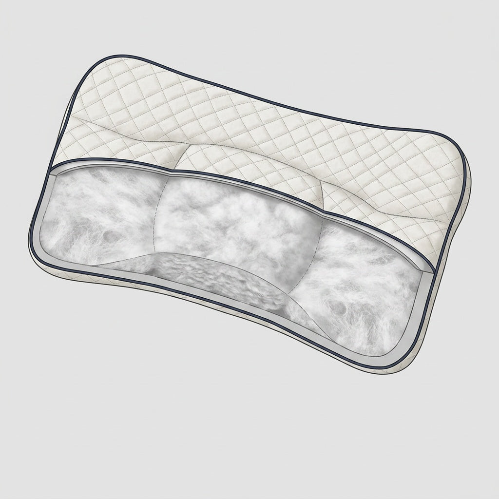 Oreiller pour enfant grand confort Airyon – vue 6
