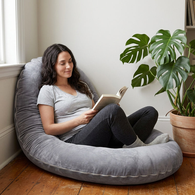 Coussin de grossesse en forme de C Airyon – vue 2