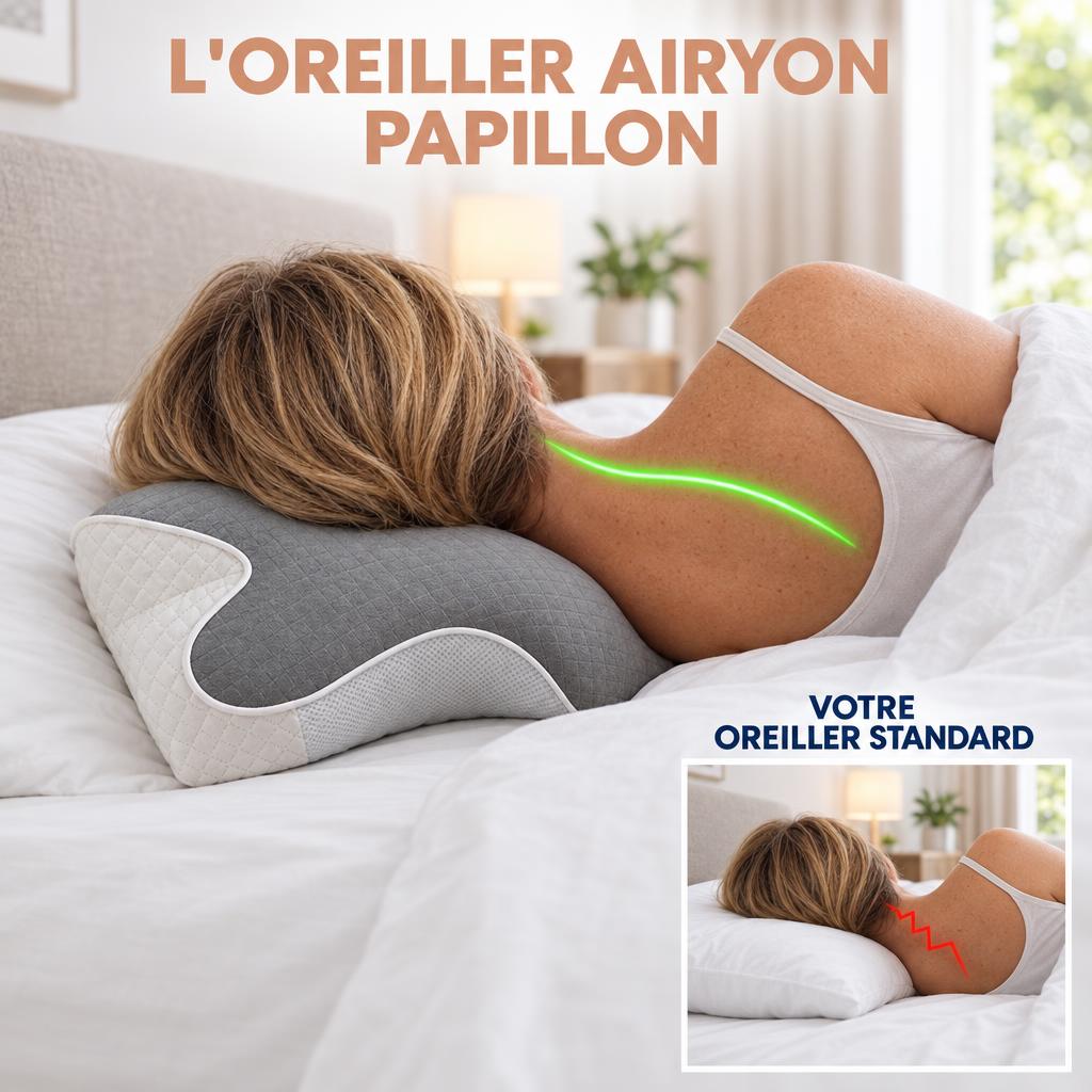 Oreiller papillon ergonomique Airyon – vue 5