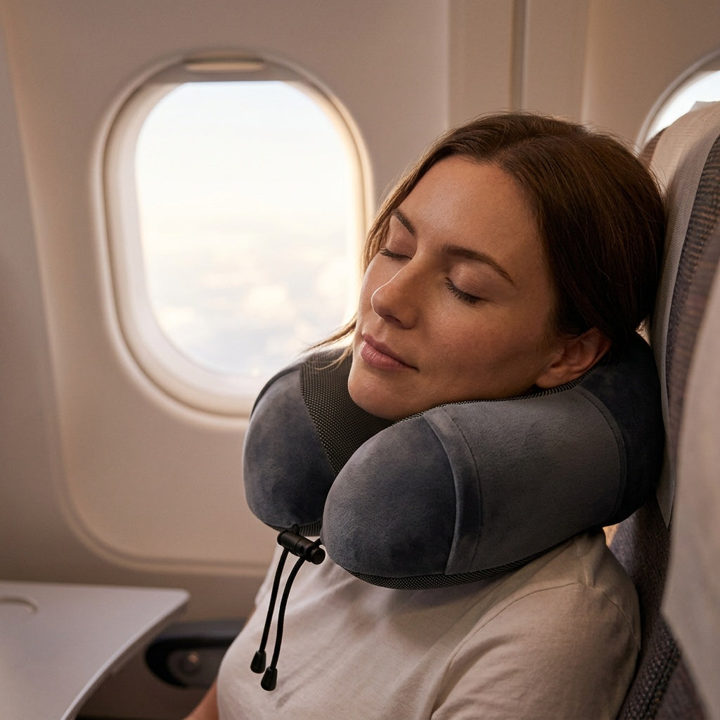 Oreiller de voyage à mémoire de forme Airyon – vue 3